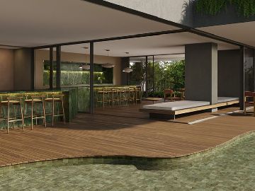 Bar gourmet - apoio a piscina