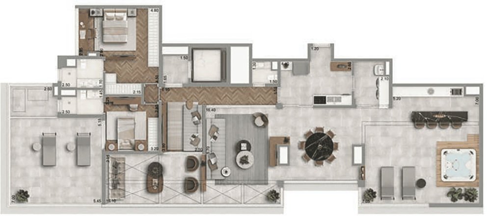 PENTHOUSE 244,5M2
