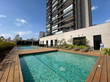 1 E 2 DORMIT�RIOS COM VAGA E QUADRA DE TENIS PINHEIROS